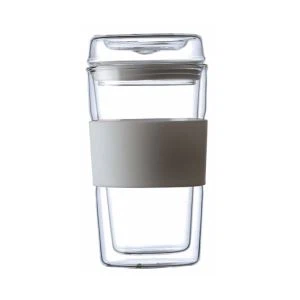 300 мл Pyrex стъклена чаша за пиене със стъклен капак