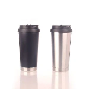 Неръждаема стомана чаша с PP капак