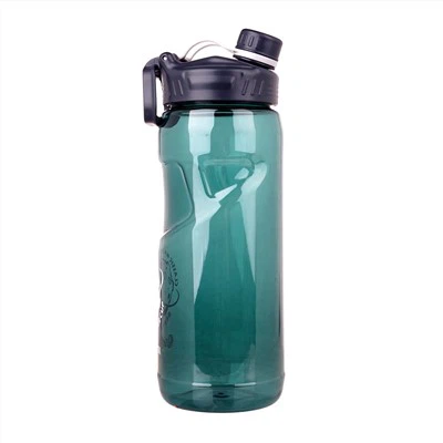 Голям капацитет Tritan бутилка за пиене с флип капак и слама